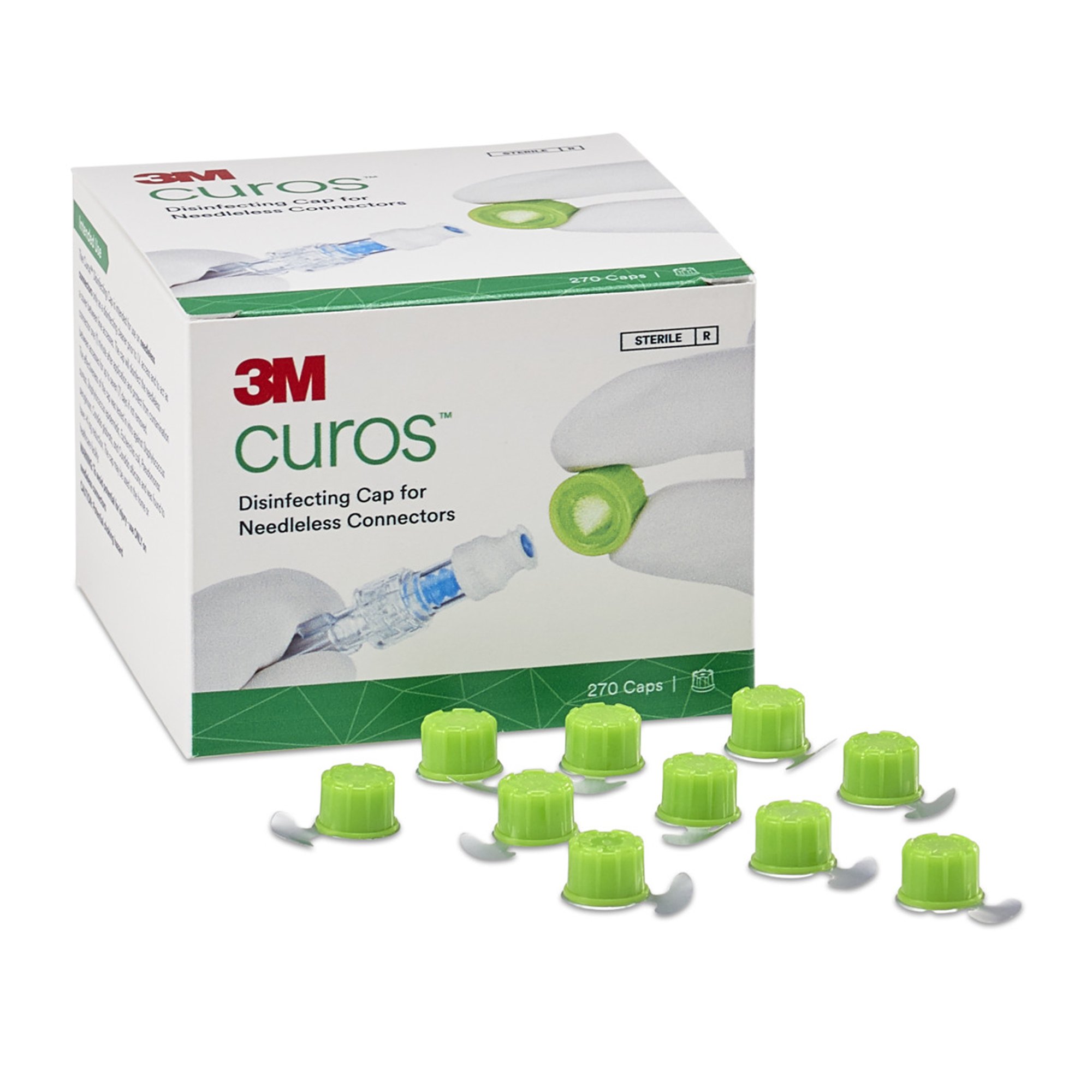 Protector Port Disinfecting Disinfecting Caps 3M™ Curos™ (270/BX 20BX/C) by Solventum Corporation  ID CFF1-270